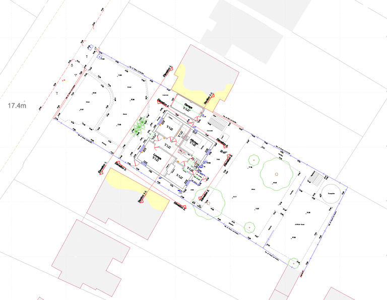 measured survey drawing